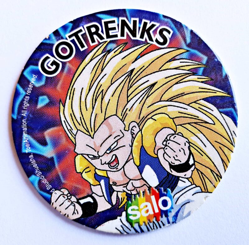 Dragon Ball Z6 (Salo, 2000): Nº10 Gotrenks (Tazo) (Excelente Estado)