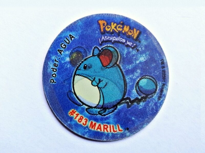 Pokémon Gold & Silver: MarilL (Tazo) (Evercrisp, 1999) (Normal Estado)