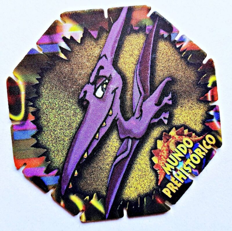 DinoTazos (Evercrisp, 1998): Nº28 (Tazo) (Excelente Estado)