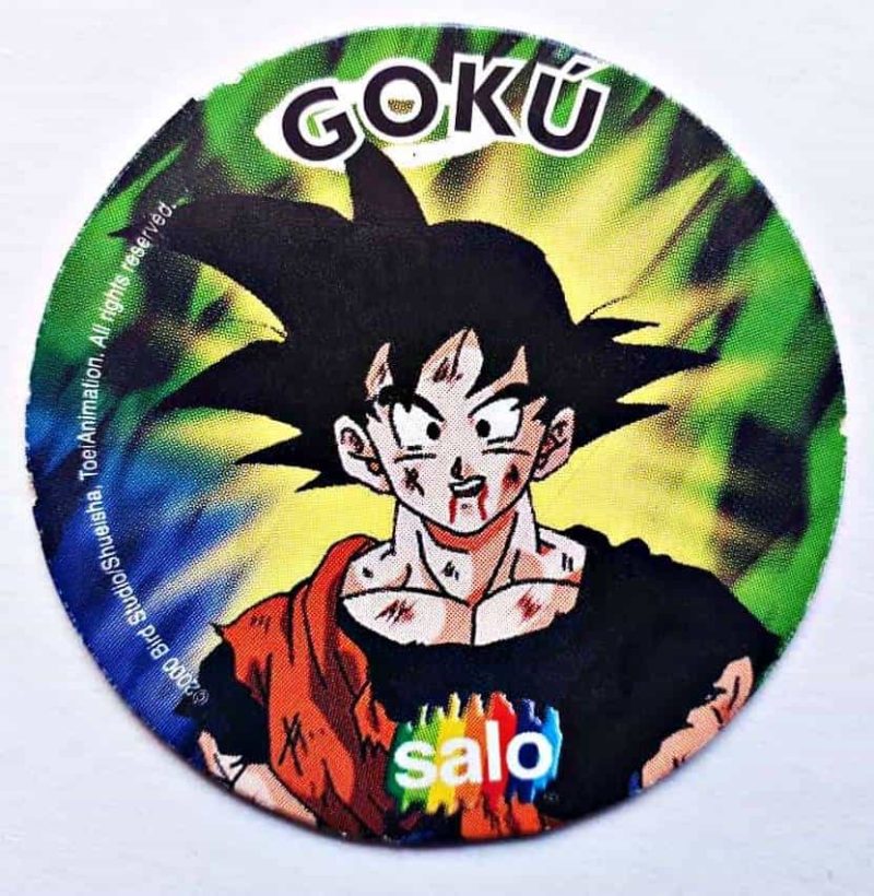 Dragon Ball Z6 (Salo, 2000): Nº06 Goku (Tazo) (Excelente Estado)