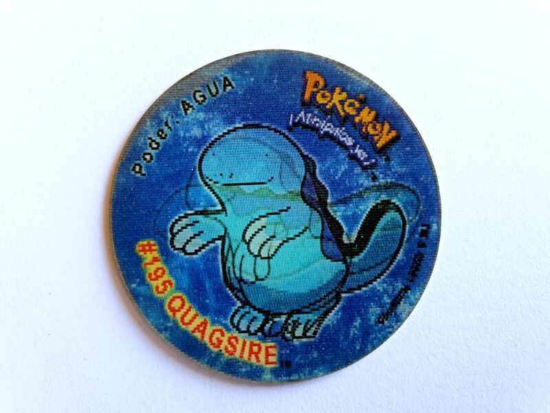 Pokémon Gold & Silver: Quagsire (Tazo) (Evercrisp, 1999) (Normal Estado)