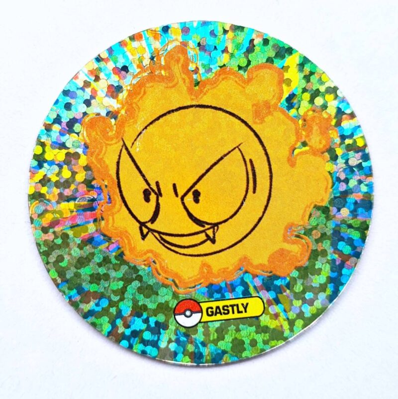 Pokémon Prismatic: Gastly (Holografico) (Tazo) (Evercrisp, 2008) (Excelente Estado)