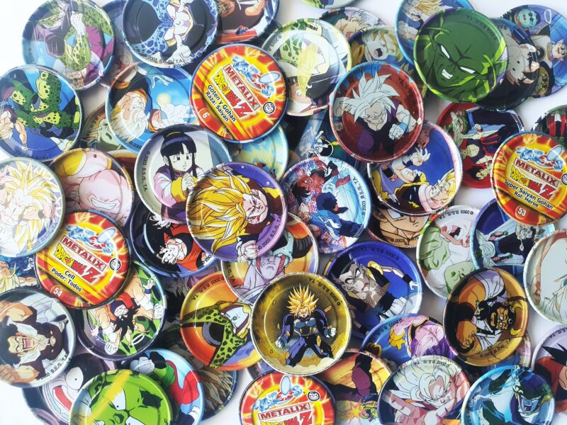 Dragon Ball Z Metalix (Evercrisp, 2003): Colección Completa (60 Tazos)