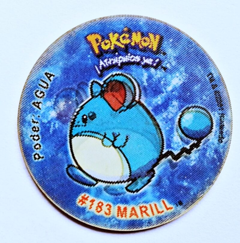 Pokémon Gold & Silver: MarilL (Tazo) (Evercrisp, 1999) (Excelente Estado)
