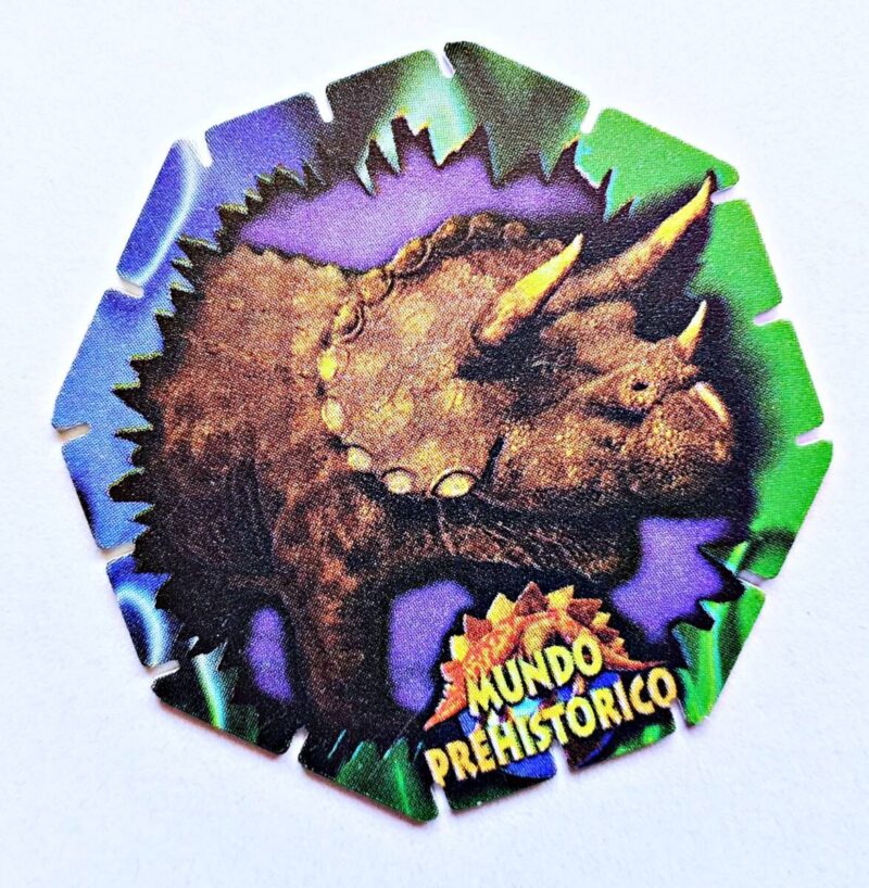 DinoTazos (Evercrisp, 1998): Nº03 (Tazo) (Excelente Estado)