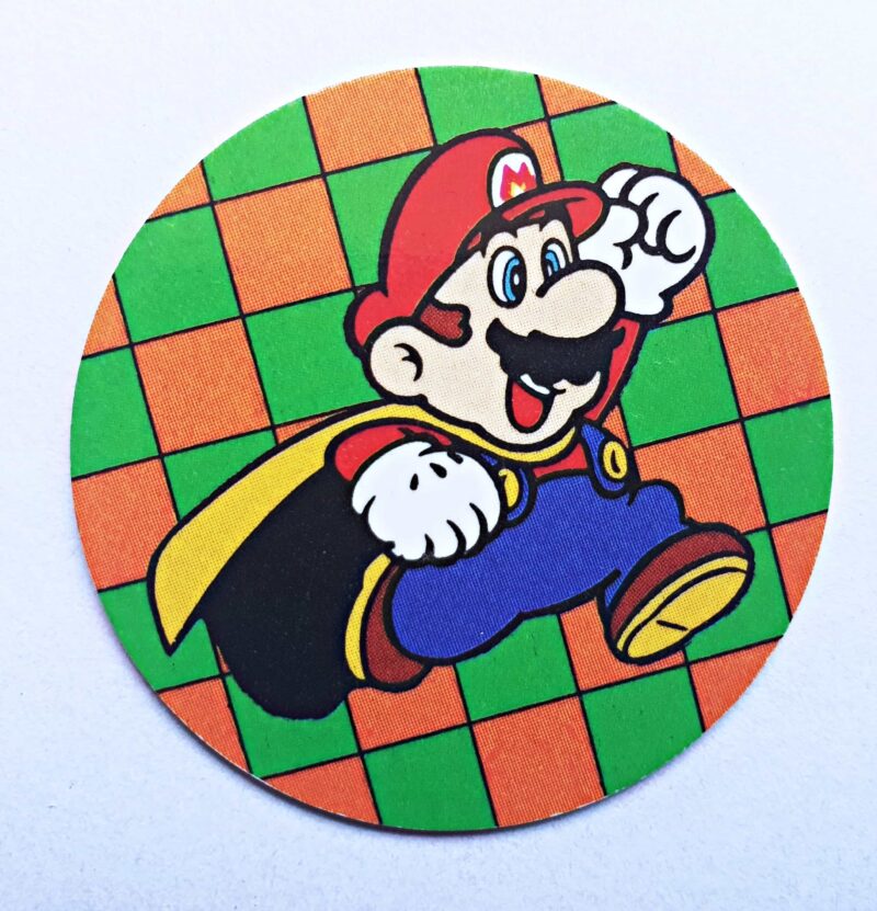Mario Bros (Barcel, 1995): Maxi Nº01 (Tazo) (Excelente Estado)