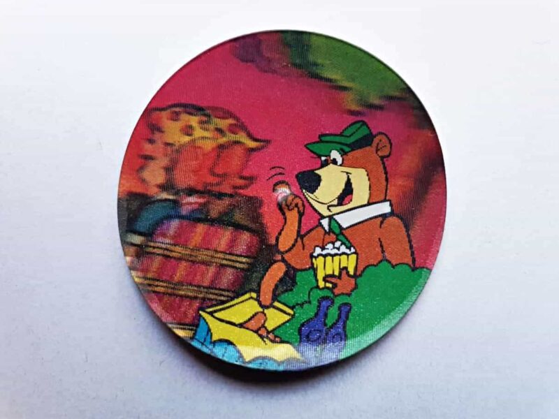 Hanna Barbera, Giro Chapas 3D: Nº11 (Tazo) (Fritto Crac, 1995) (Normal Estado)