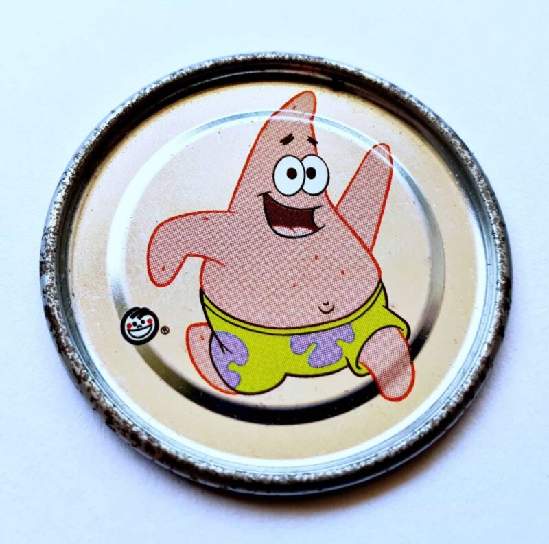 Bob Esponja (Evercrisp, 2003): Nº43 Tazo Metalix (Excelente Estado)