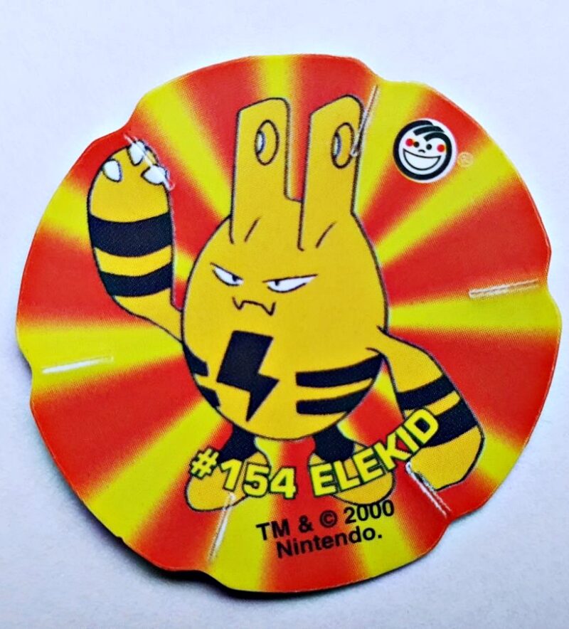 Pokémon 2-3D: Elekid (Tazo) (Evercrisp, 1999) (Excelente Estado)