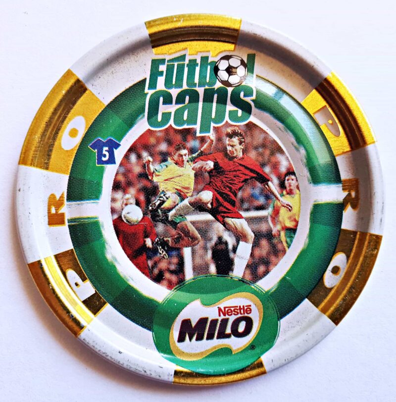 Milo, Fútbol Caps (Nestle, 2001): Nº05 (Tazo) (Normal Estado)