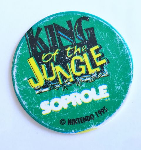 Donkey Kong DK (Soprole, 1995): Lanzador King of the Jungle (Tazo) (Normal Estado)
