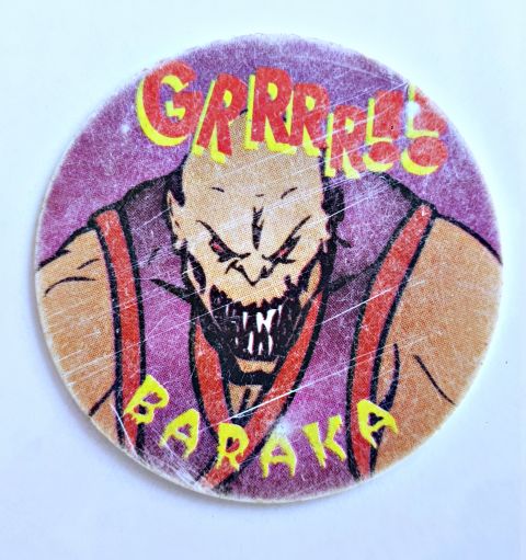 Mortal Kombat (Salo, 1995): Nº43 Baraka (Tazo) (Normal Estado)