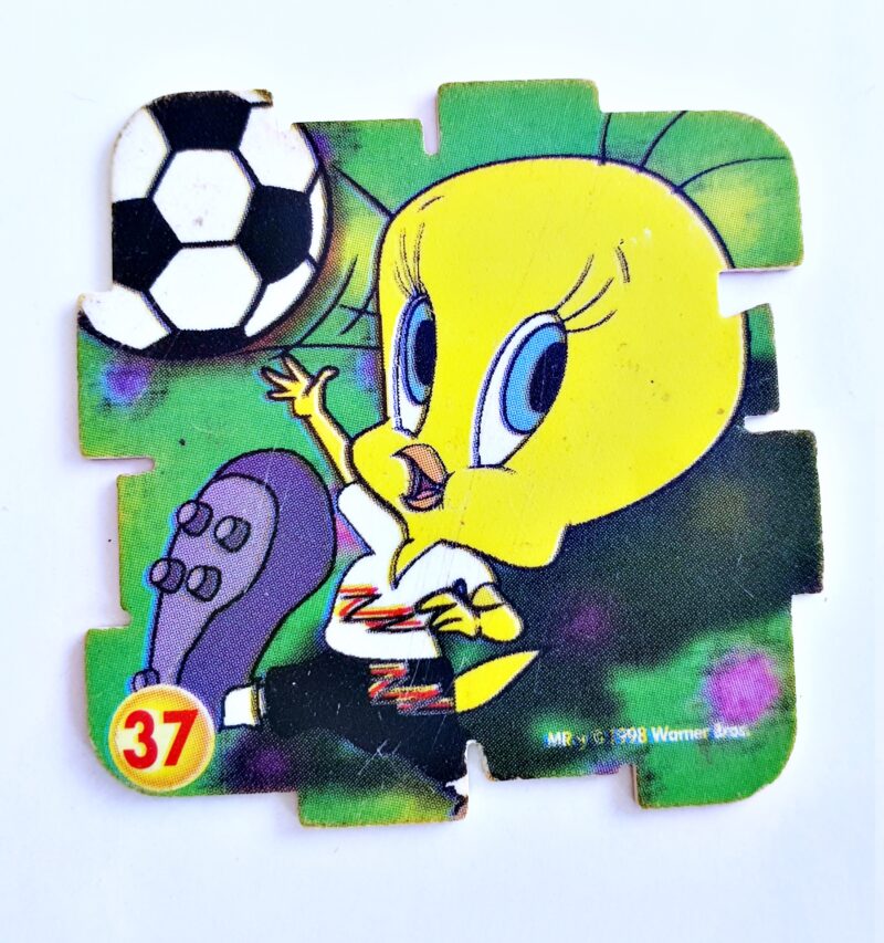 Looney Tunes (Evercrisp, 1995): Nº37 (Tazo) (Excelente Estado)