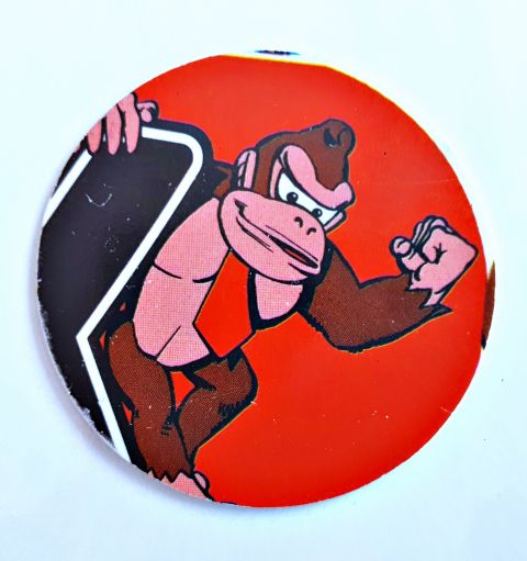 Donkey Kong DK (Soprole, 1995): Nº09 (Tazo) (Excelente Estado)