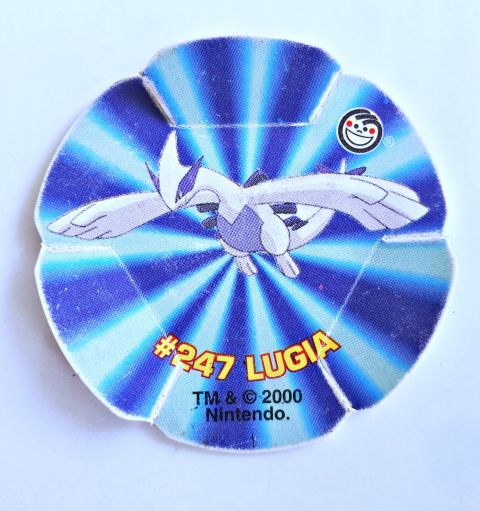 Pokémon 2-3D: Lugia (Tazo) (Evercrisp, 1999) (Normal Estado)