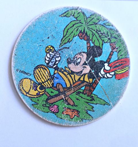 Disney (Evercrisp, 1995): Nº09 (Tazo) (Excelente Estado)