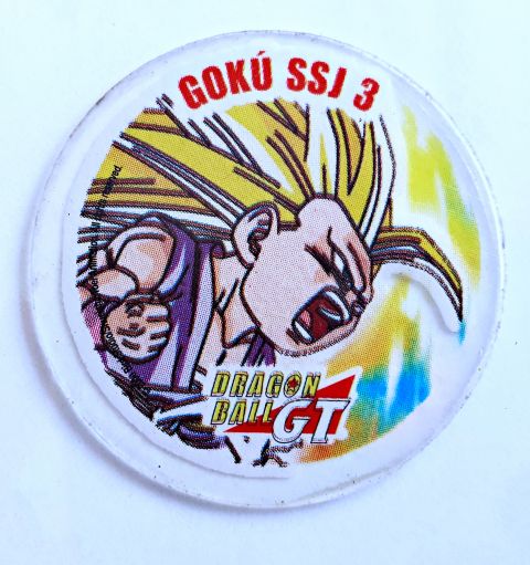 Dragon Ball GT (Salo, 2000): Gokú Chico SS3 (Tazo) (Excelente Estado)