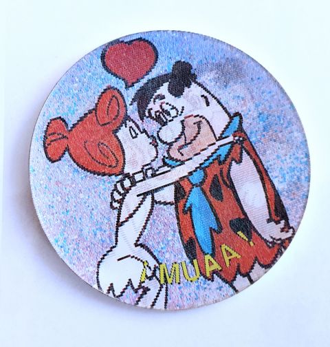 Super-Crac Picapiedras: Nº08 (Tazo) (Fritto Crac, 1994) (Excelente Estado)