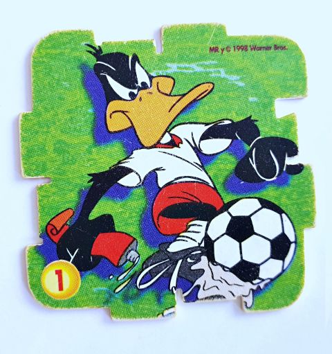 Looney Tunes (Evercrisp, 1995): Nº01 (Tazo) (Excelente Estado)