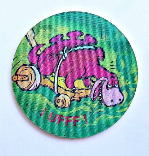 Super-Crac Picapiedras: Nº24 (Tazo) (Fritto Crac, 1994) (Excelente Estado)