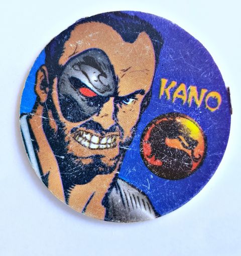 Mortal Kombat (Salo, 1995): Nº02 Kano (Tazo) (Normal Estado)