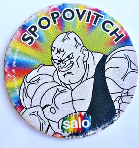 Dragon Ball Z6 (Salo, 2000): Nº21 Spopovitch (Tazo) (Normal Estado)