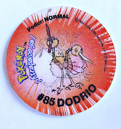 Pokémon 2-3D: Doduo, Dodrio (Tazo) (Evercrisp, 1999) (Normal Estado)