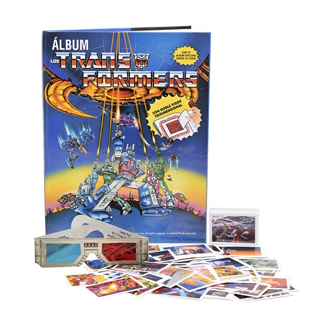 Transformers 80' Tridimensional [Tapa Dura] : Álbum Completo A Pegar