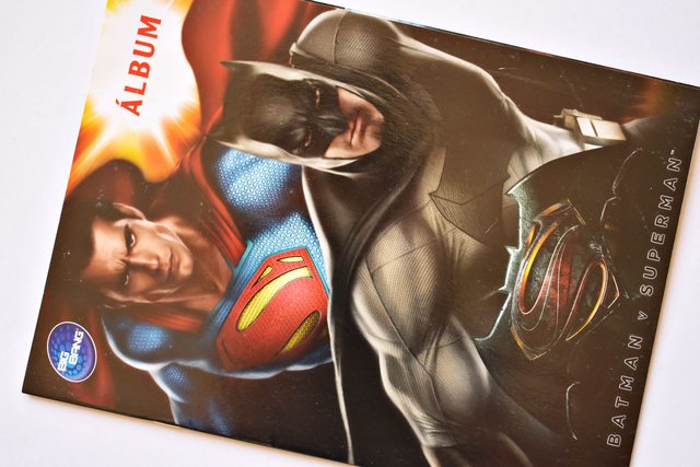 Batman V Superman (Big-Bang, 2016): Álbum Vacío (Sin láminas)