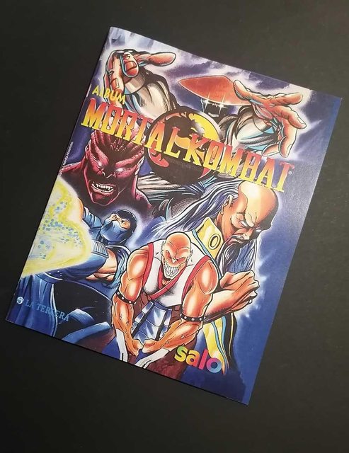 Mortal Kombat (Don Comic, 1995): Álbum Completo (Con láminas impresas)