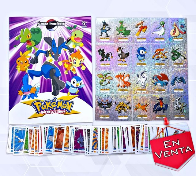 Pokémon: Hoenn y Sinnoh: Álbum Completo A Pegar