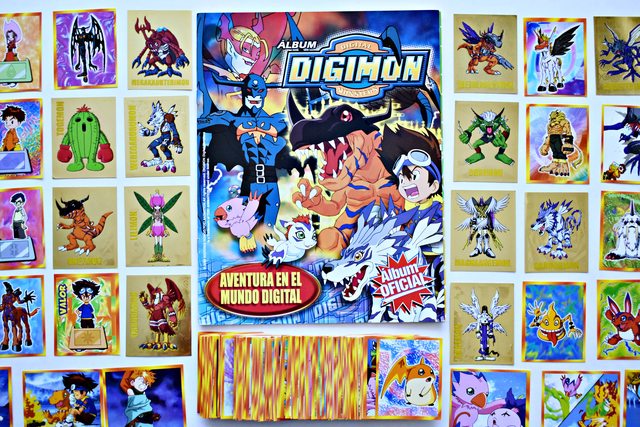 . Digimon 1: Álbum Completo A Pegar