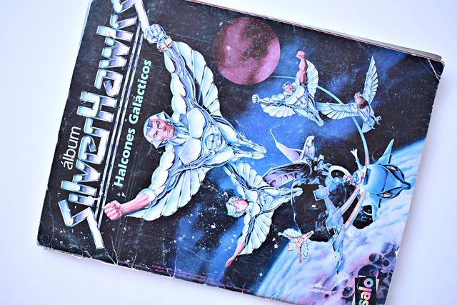 SilverHawks Halcones Galácticos (Salo, 1987): Tiene 27 Láminas (Álbum)