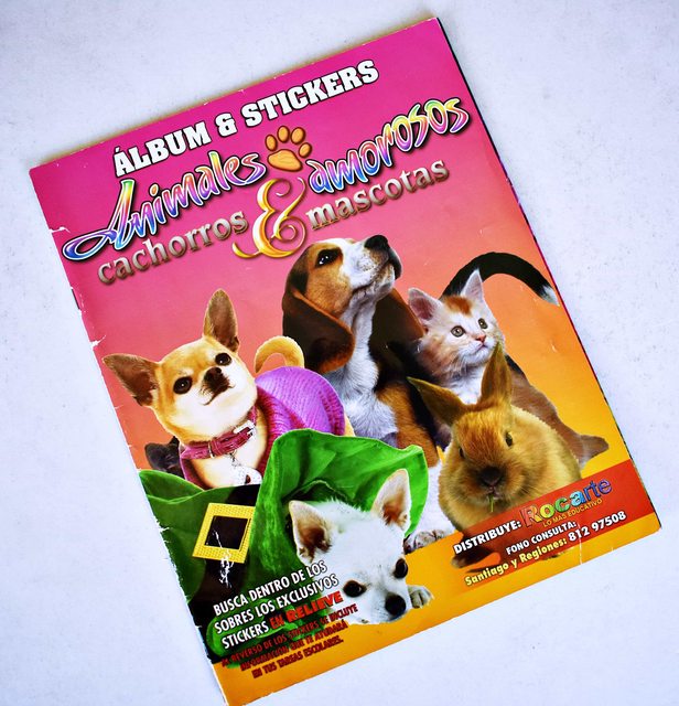 Animales Amoroso Cachorros y Mascotas (Rocarte, 2016): Álbum Vacío (Sin láminas)