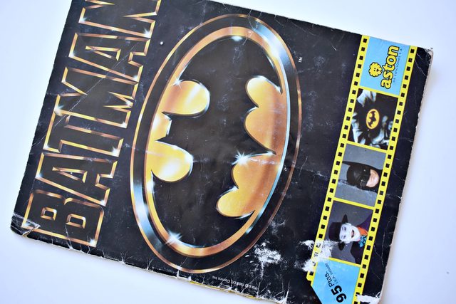 Batman 89' (Aston, 1989): Álbum Completo (Con todas sus láminas pegadas)