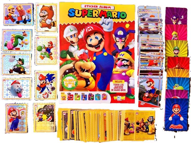 Super Mario Bros: Álbum Completo A Pegar