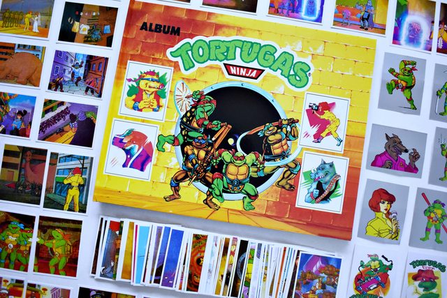 Tortugas Ninja 80' [Tapa Dura]: Álbum Completo Para Pegar