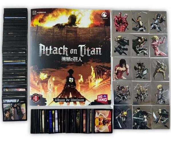 Ataque de Titanes 1: Álbum Completo A Pegar foto 1