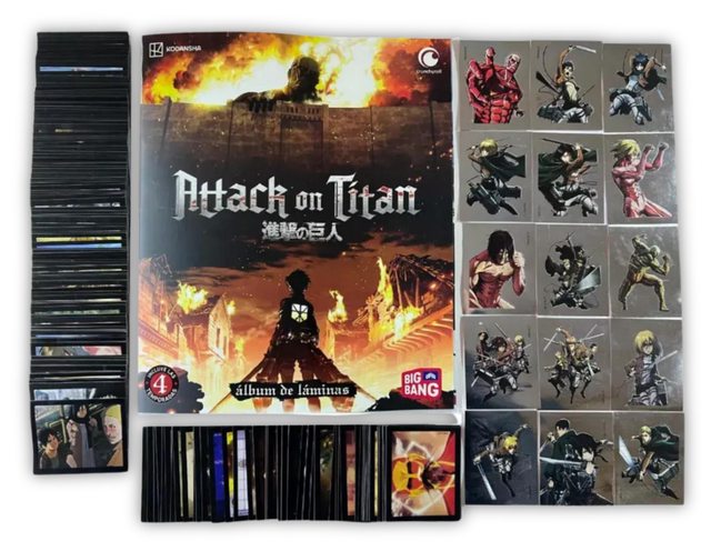Ataque de Titanes 1: Álbum Completo A Pegar