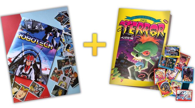 . PROMO: Galeria + Robotech: Álbumes Completos A Pegar