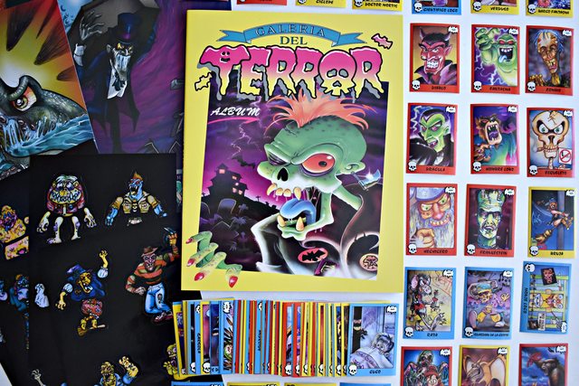 . Galeria Del Terror: Álbum Completo A Pegar