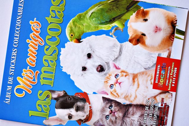 Mis Amigos Las Mascotas (Rocarte, 2019): Álbum Vacío (Sin láminas)