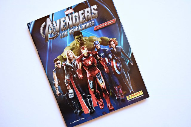 Avengers Los Vengadores (Panini, 2012): Álbum Completo (Con todas sus láminas pegadas)