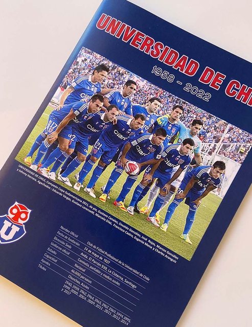 Universidad De Chile (1958-2022) Álbum Del Club Deportivo (Don Comic, 2024): Álbum Completo (Con láminas impresas)