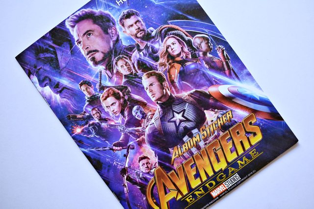 Avengers Endgame (Chulls, 2019): Álbum Vacío (Sin láminas)