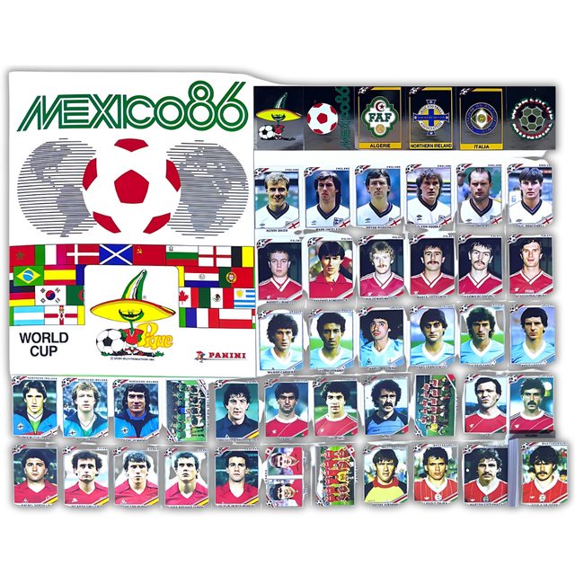 . Copa Mundial 86' Mexico: Álbum Completo A Pegar [Ultimas Unidades]