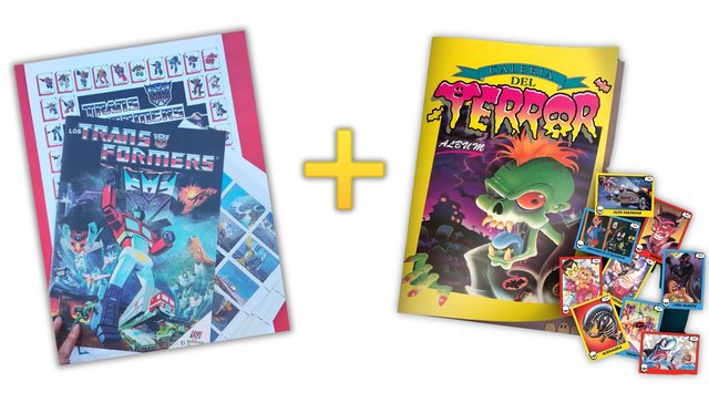 . PROMO: Galeria + Transformer: Álbumes Completos A Pegar
