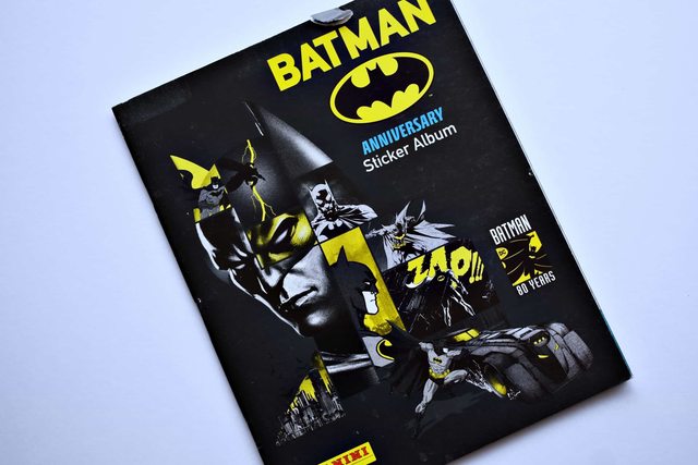 Batman Aniversario 80 Años (Panini, 2019): Álbum Vacío (Sin láminas)