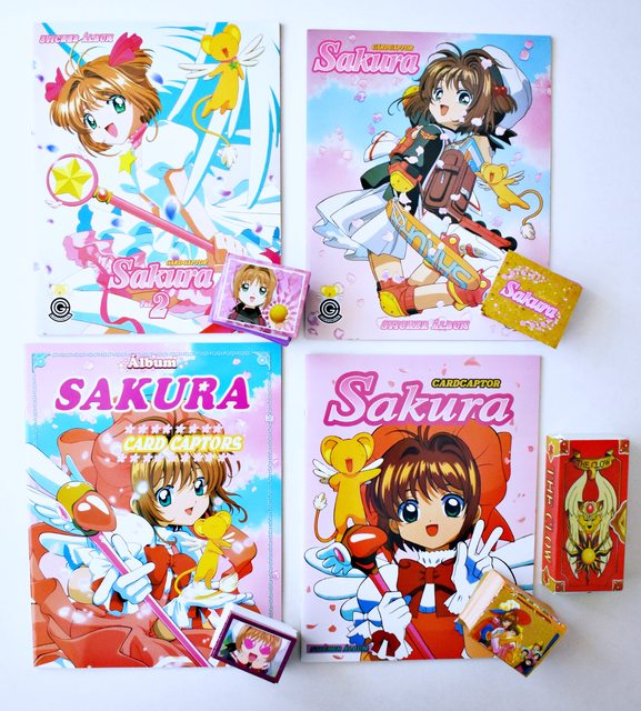 . PROMO Sakura [Colección]: 4 Álbumes Completos A Pegar