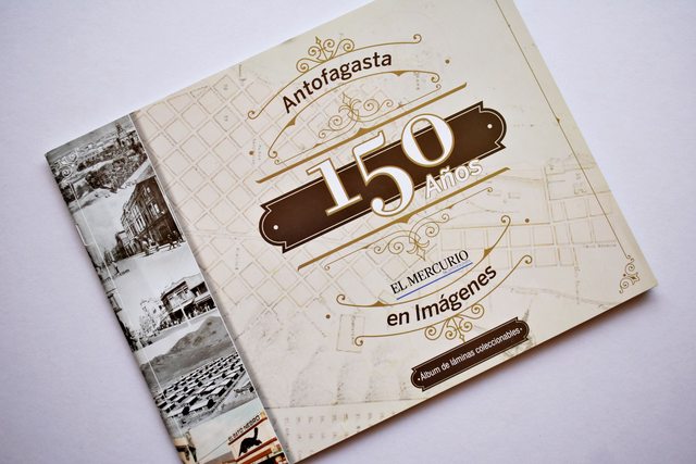 Antofagasta 150 Años (El Mercurio, 2018): Álbum Completo (Con todas sus láminas pegadas)